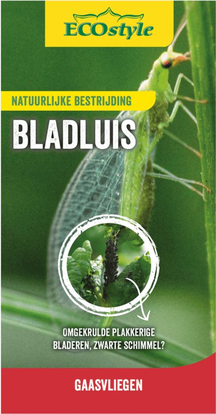 ECOStyle Natuurlijke Vijanden Gaasvlieg - Larve om bladluis te bestrijden