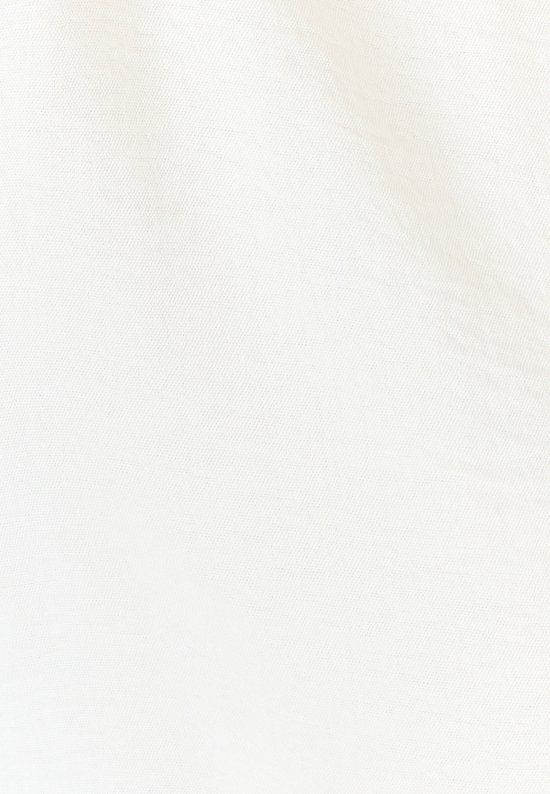 Damart - Chemisier uni en tissu gaufré - Femme - Wit - 44