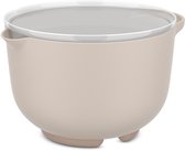 Bol mélangeur avec couvercle Mepal Chef it - 1500 ml - Bol - Compatible micro-ondes et lave-vaisselle - Ustensiles de cuisson - Chalk