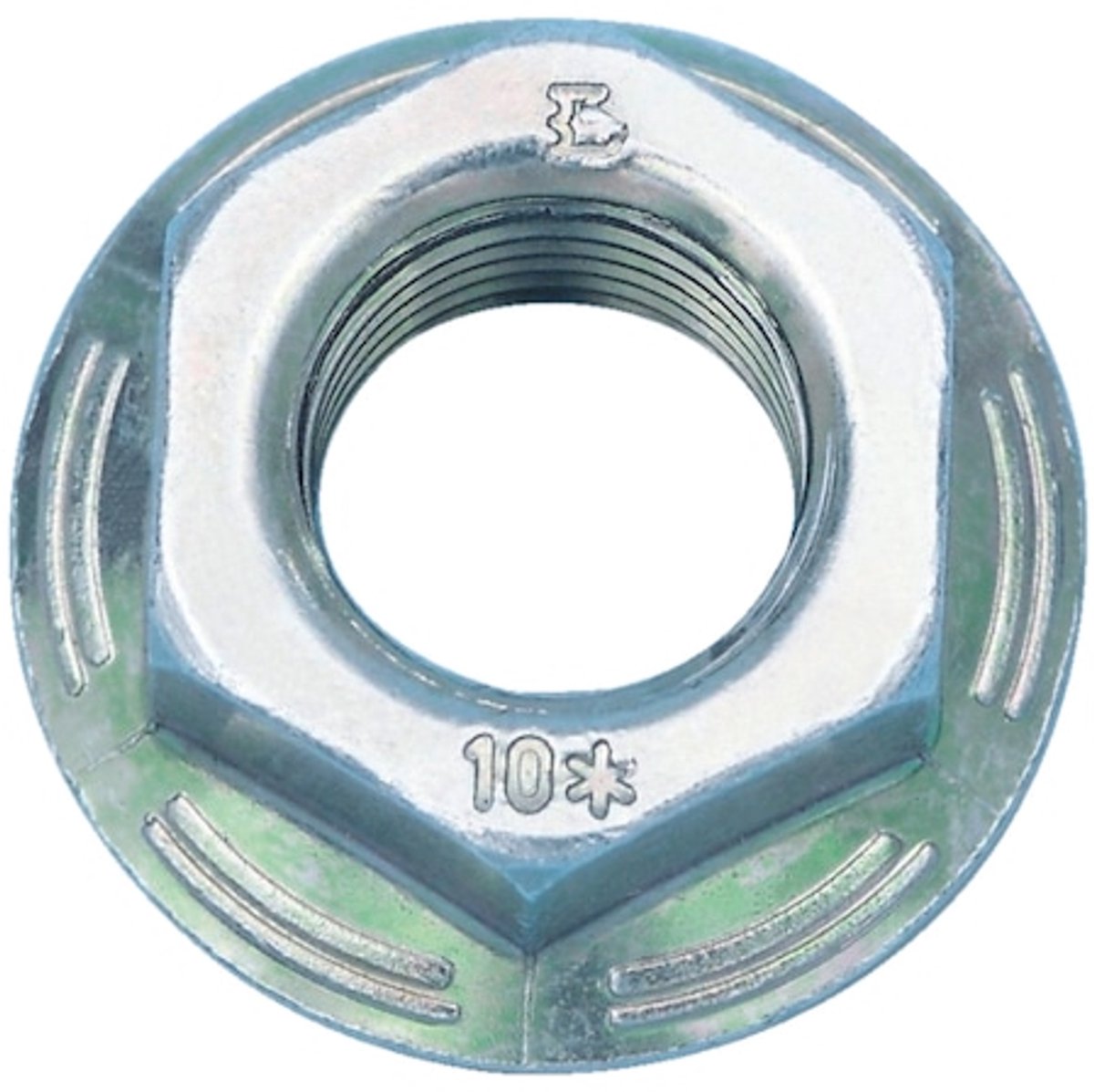 Wurth - W-0273 staal 10 verzinkt - Borgtandmoer - x 100 st