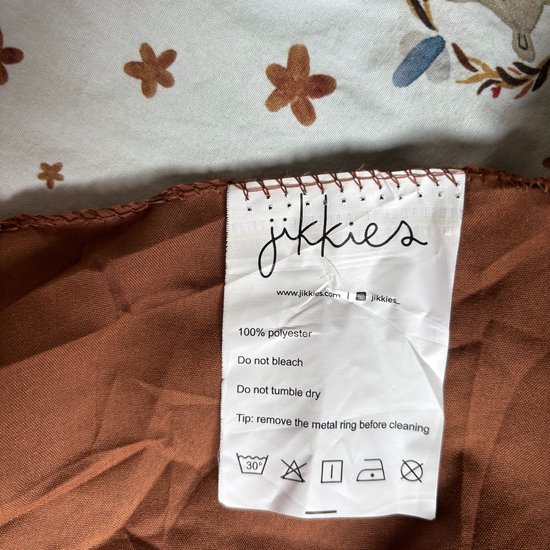 Jikkies Klamboe - Hemeltje - Kinderkamer - Babykamer - Extra Groot - 250 cm - Beige — afbeelding 5