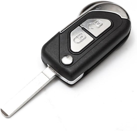 Klapsleutel Behuizing Voor Opel, Fiat, Peugeot, Citroen - 3-knops Afstandsbediening Sleutel Lege Behuizing