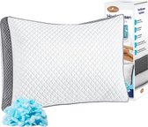 Bol.com Softsie Traagschuim Hoofdkussen 70x50 - Ergonomisch Kussen - Verstelbaar Slaapkussen - Pillow - Hoofdkussens Nekklachten aanbieding