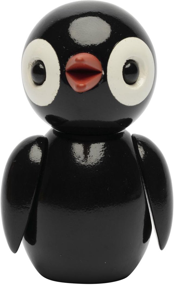 Spring Copenhagen Spring Birds "Bold" Black 31g H6.5xW4.2xL4.5cm (made in Vietnam) speelgoedfiguur kinderen en volwassenen