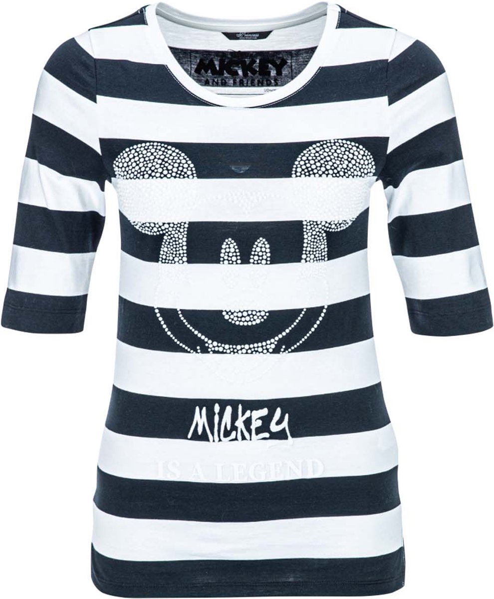 Princess goes Hollywood • zwart wit Mickey t-shirt • maat 36