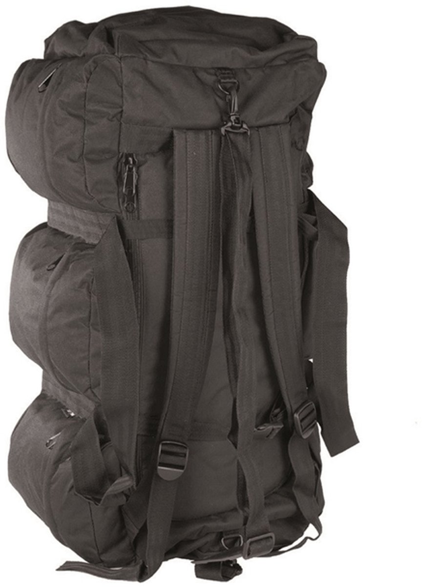 Mil-Tec combat duffeltas / rugzak Tap 98L, black