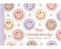 foto van Vriendenboekje smiley - vriendenboekje meisje - vriendenboekje kleuters - vriendenboek 4 t/m 10 jaar - kleuren en tekenen - Writemoments
