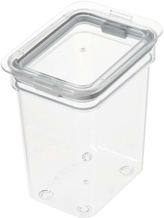 iDesign - ID Fresh Contenant pour Aliments Frais Haut Petit - Plastique - Transparent