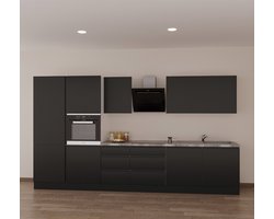 Apollo Keukens - Complete Moderne Keuken - Greeploos - Antraciet