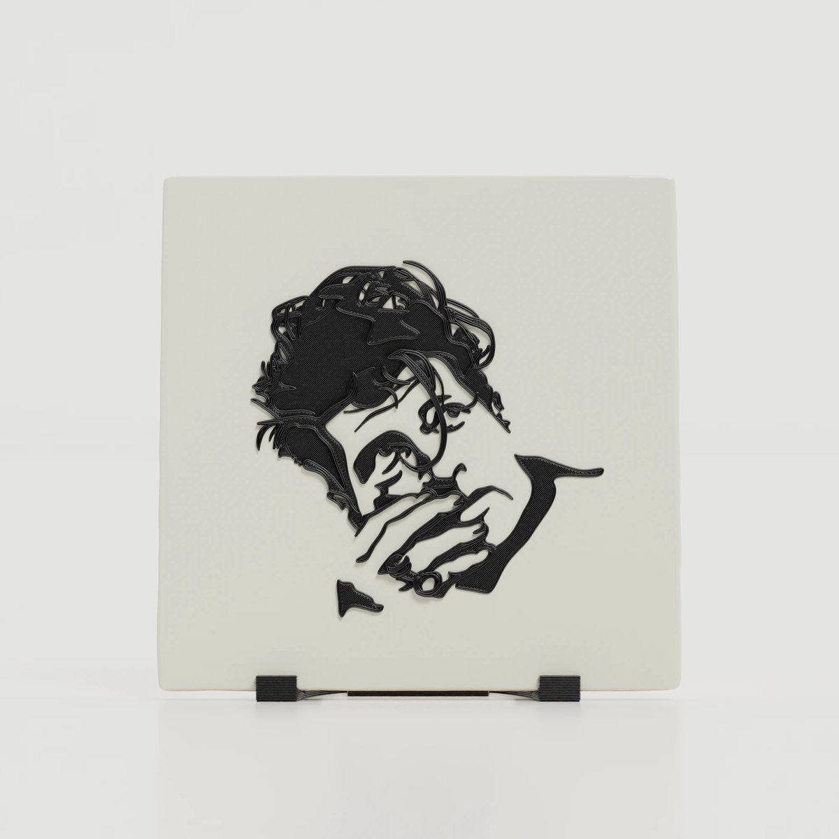 Herman Brood - Zwolle - Tegel (3D- Print)