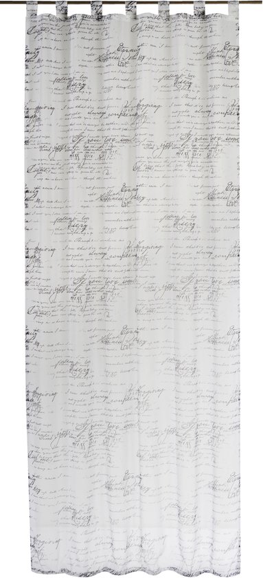 DOUCEUR D'INTÉRIEUR Krem prozirna zavjesa 140x280 cm Haltona