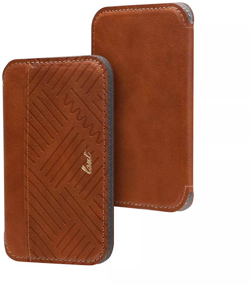 Laut - MagSafe Pashouder en Wallet- Motif - Bruin