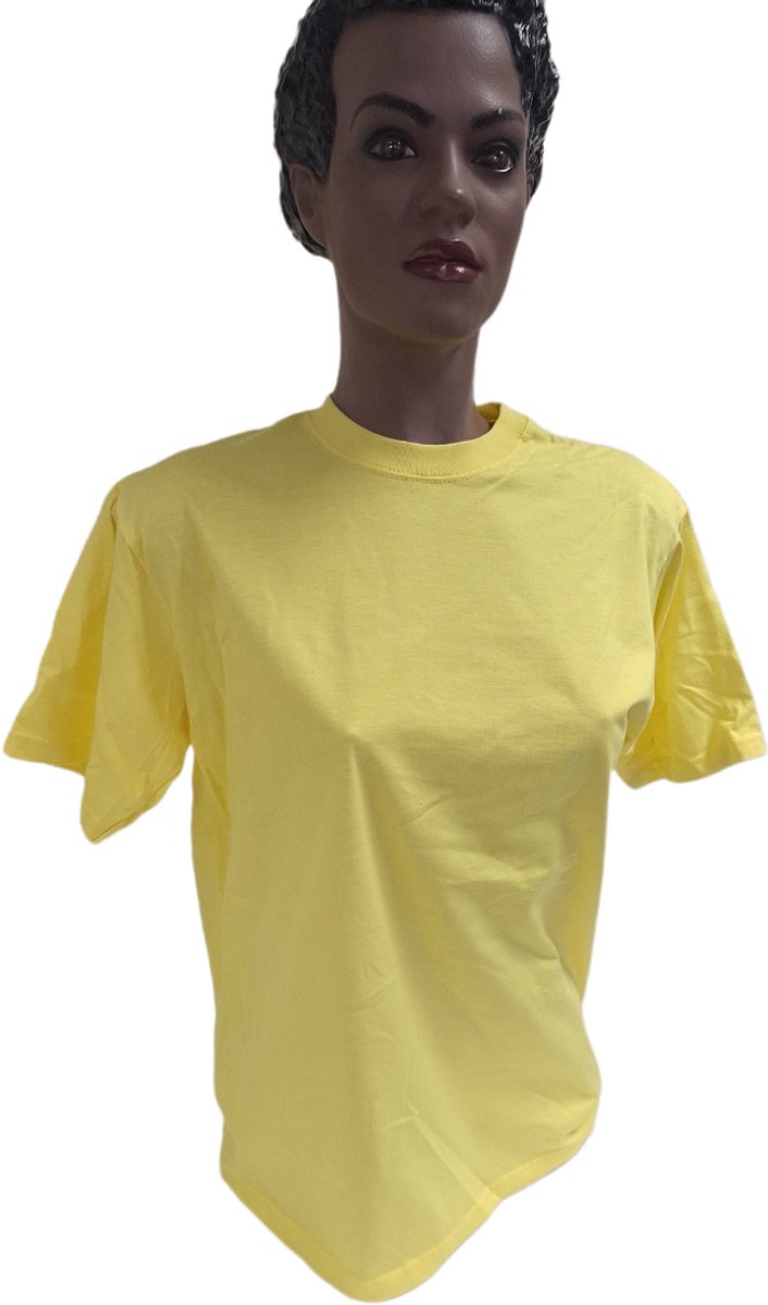 RUSSEL ATHLETIC - TSHIRT-PLAIN-YELLOW-S