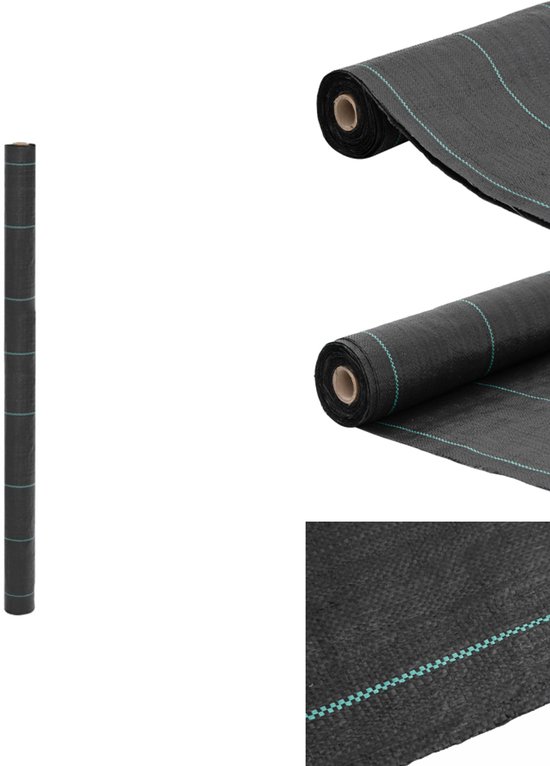 Worteldoek 4x10 m polypropeen zwart kopen