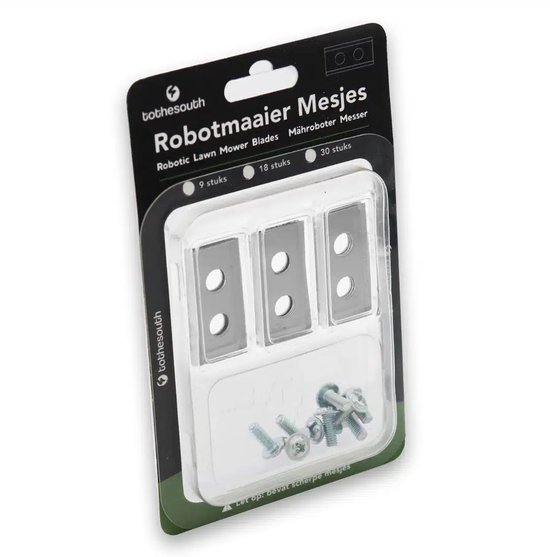 Lot De 2 Lames De Rechange Pour Tondeuse à Gazon - Compatible Tondeuses 200W, En Métal Durable