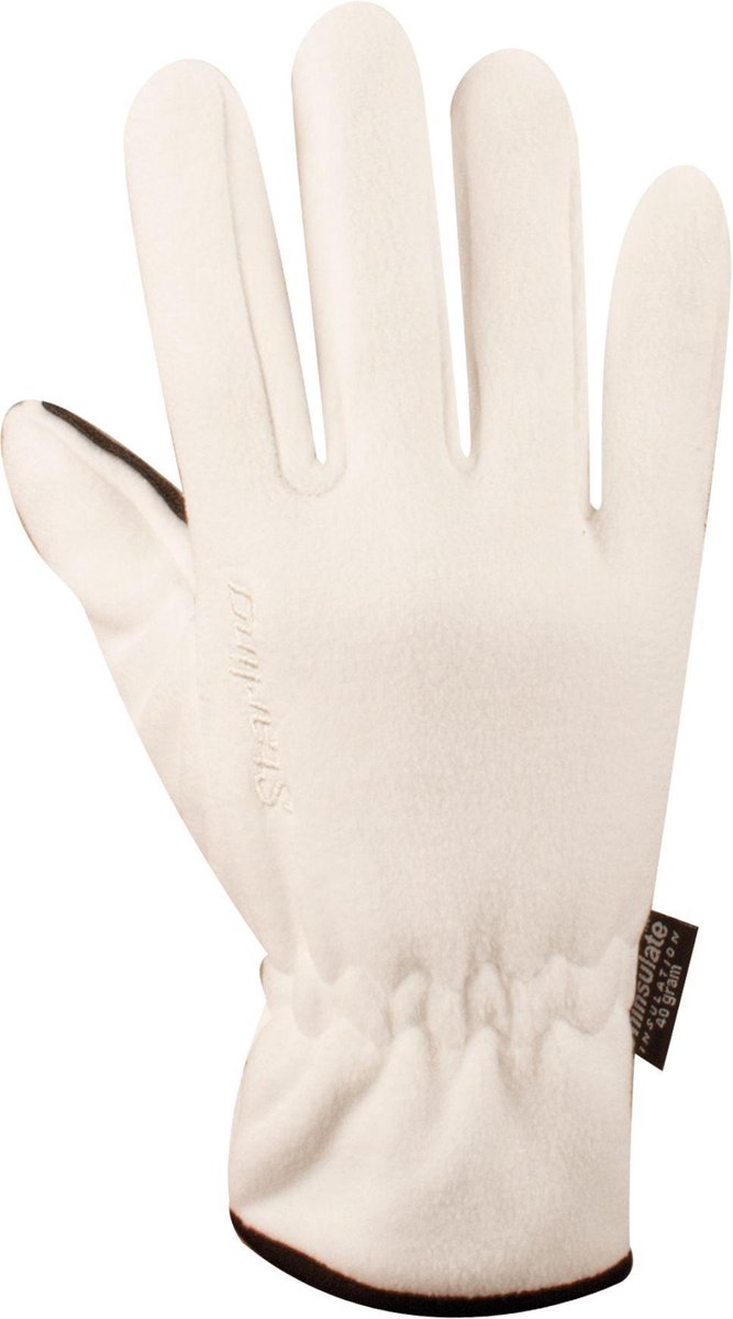Starling Handschoenen Fleece Sr Snowflake Wit