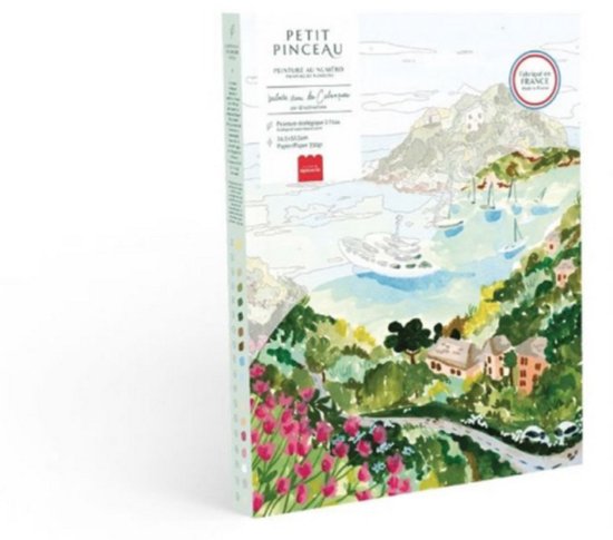 Doos van Paris schilderen op nummer