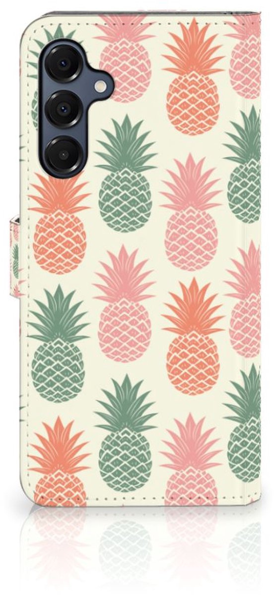 Samsung Galaxy A16 4G/5G Book Cover Ananas