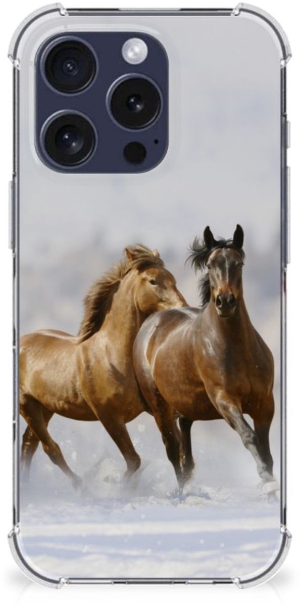 iPhone 16 Pro Max Case Anti-shock Paarden