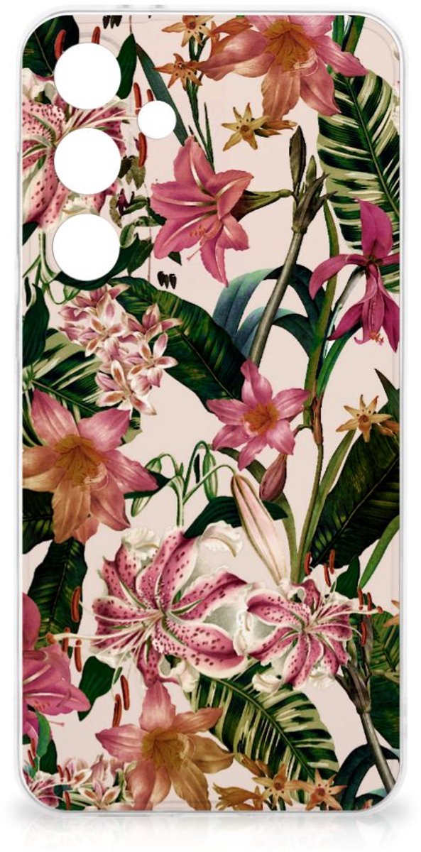 Samsung Galaxy S24 FE TPU Case Flowers