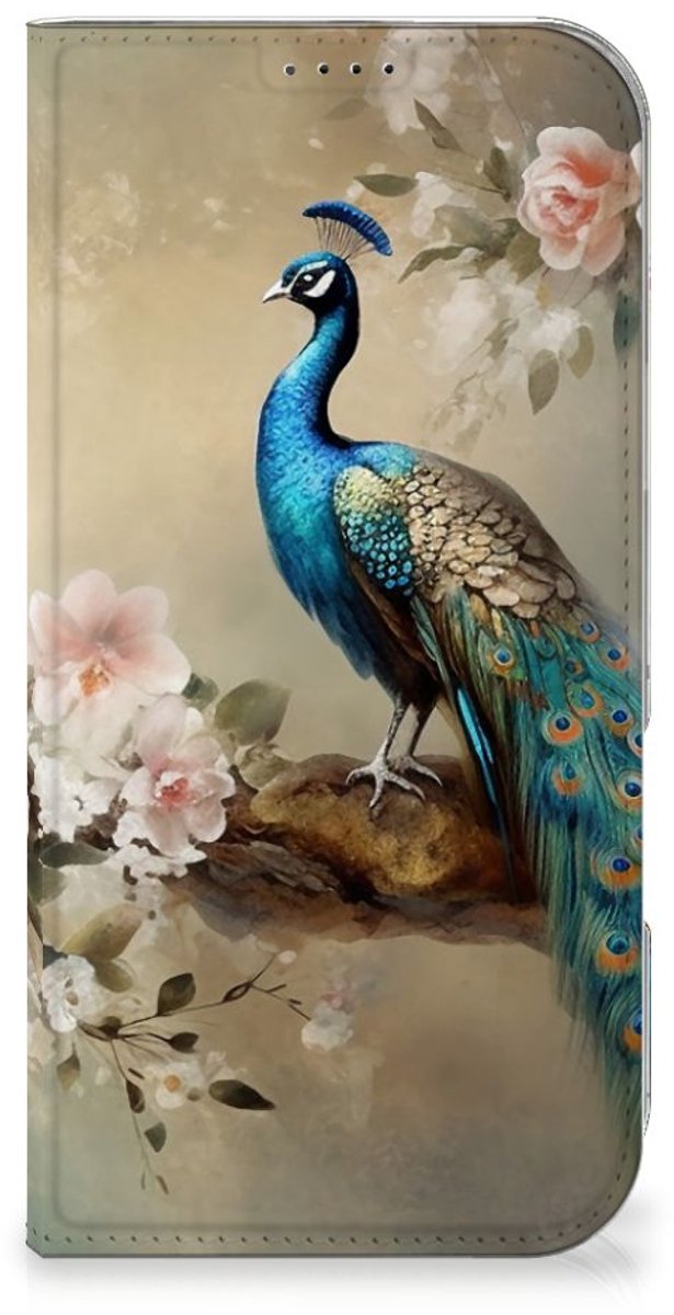 Hoesje maken voor iPhone 16 Pro Max Vintage Pauwen