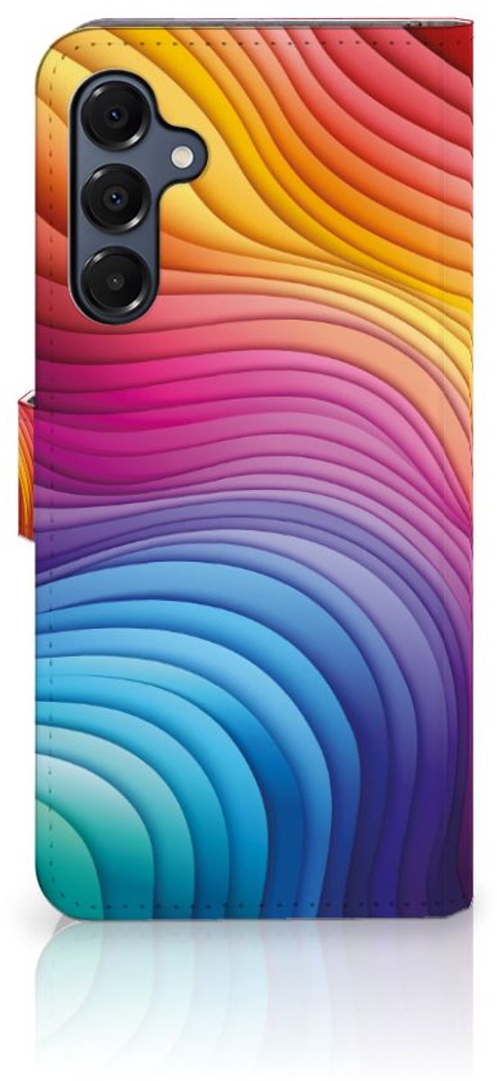Book Case voor Samsung Galaxy A16 4G/5G Regenboog