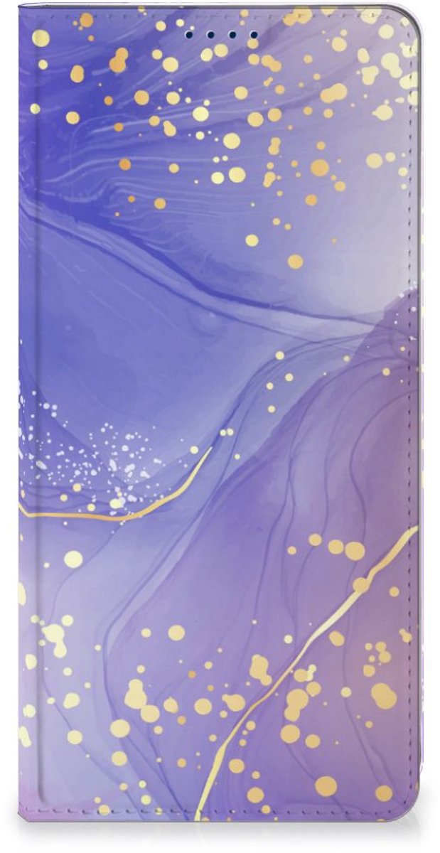 Bookcase voor OnePlus Nord 4 Watercolor Paars
