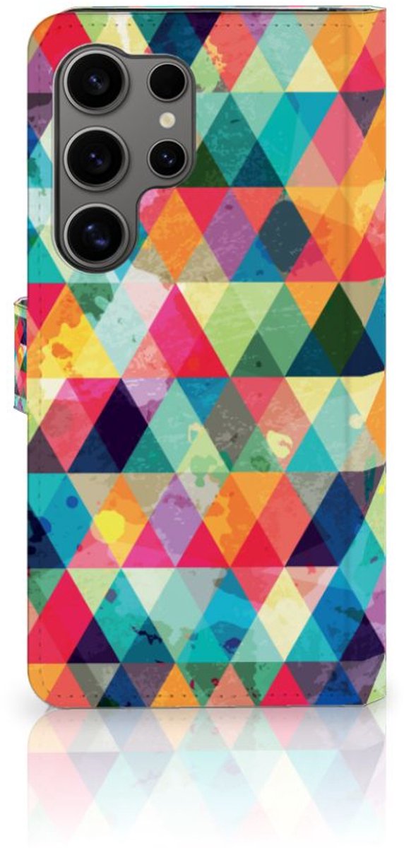 Samsung Galaxy S25 Ultra Telefoon Hoesje Geruit