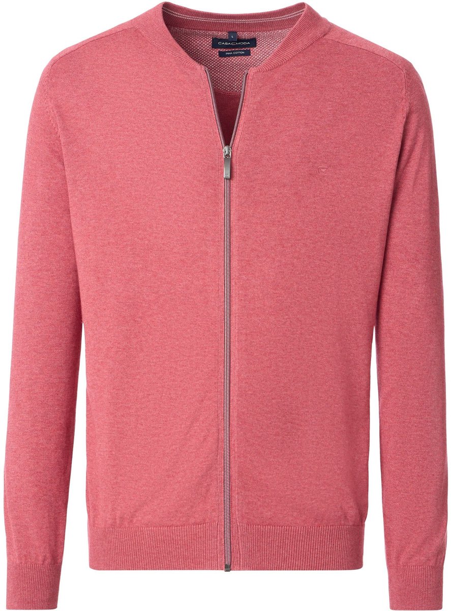 CASAMODA Vest Zip Fresh Brick - Maat XL - Heren