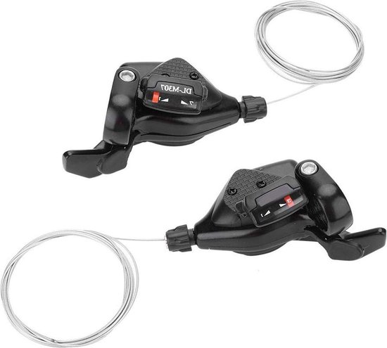Foto: Fietsdumwerper voor mountainbike 1 paar voor triple 3x7 8 9 speed derailleur links rechts