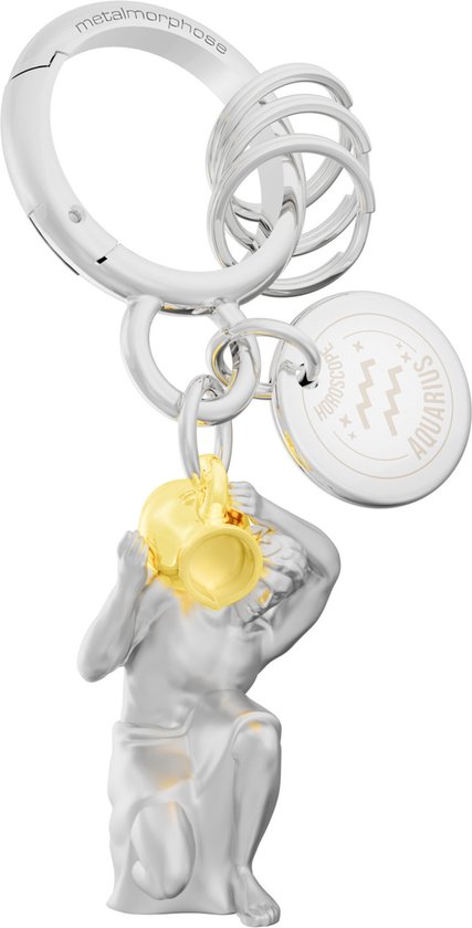 Metalmorphose - Porte-clés Zodiac - Verseau