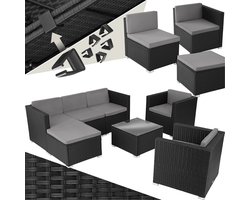 Top 10 loungesets tuin 2026: tectake Lignano modulaire loungeset