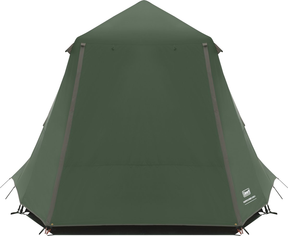 Coleman FastPitch Forest Lodge 4 kampeertent – 4 persoons tent - snel opzetten in minuten – lichtgewicht - groen – foto 4
