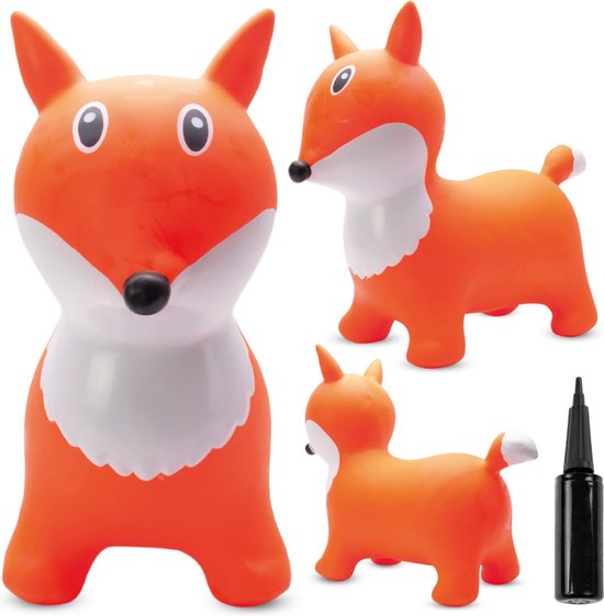 sun baby Animal sauteur avec pompe à partir de an Renard