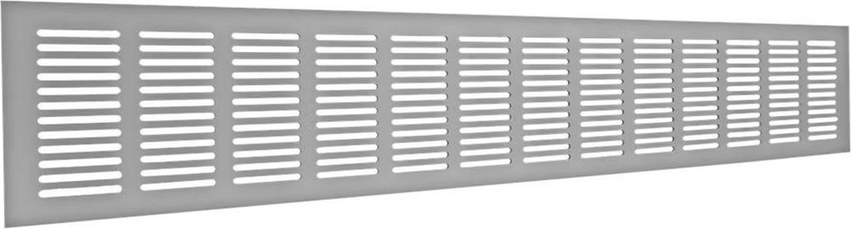 WEHA ventilatiestrip 500x100mm - aluminium (28615010)