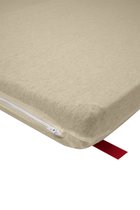 Meyco Baby Uni campingbed matrashoes - sand - 60x120cm