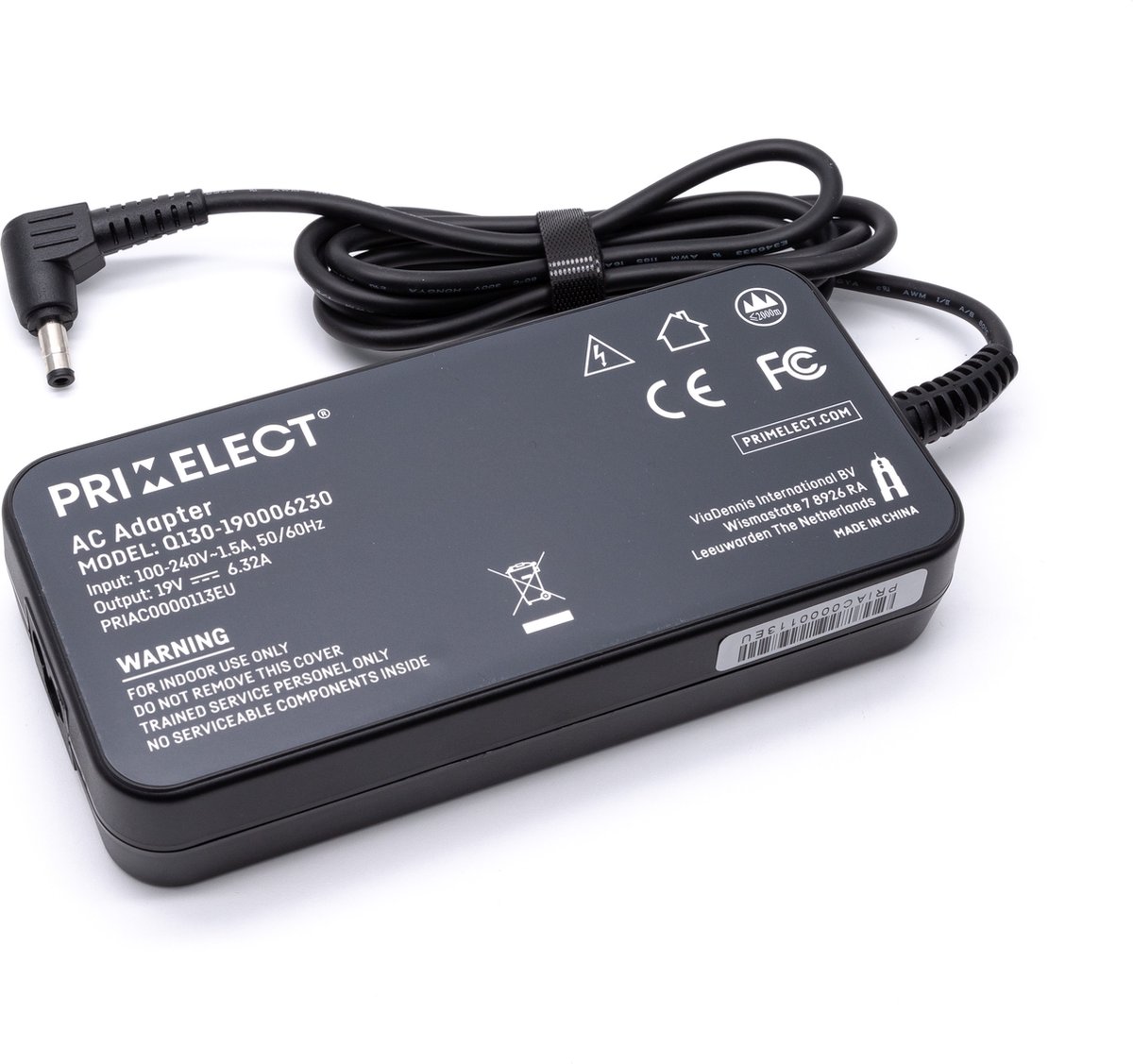 Laptop oplader 120W 19V 6,32A 5,5x2,5mm geschikt voor MSI Thin GF63 9SC-833NL model specifieke adapter - Afbeelding 4