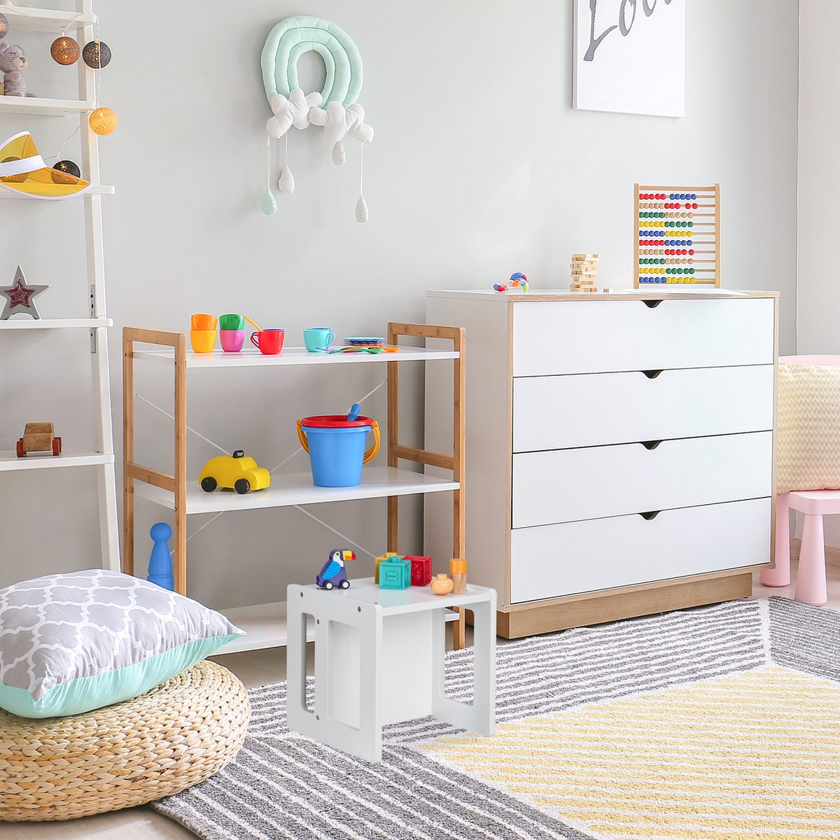 kinderstoeltje 2in1 - kindertafel thumbnail 2