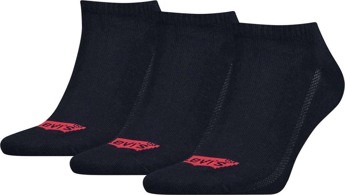 Levi's Low Cut Batwing Logo Navy 3-Pack