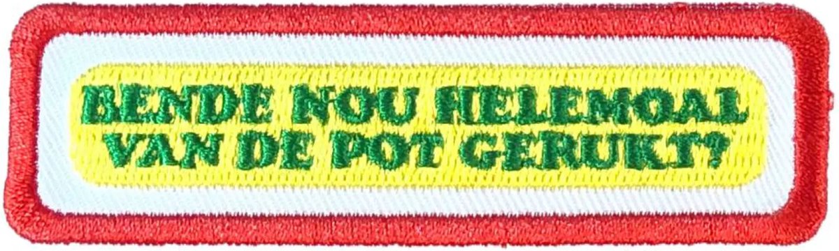 Oeteldonk embleem - Oeteldonkse uitspraken - Pot gerukt
