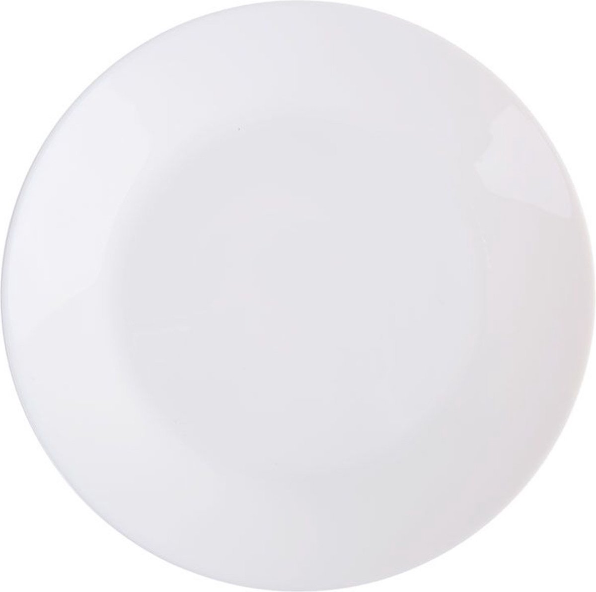 Luminarc dinerbord, rond, 25 cm, wit, Arcopal Zelie
