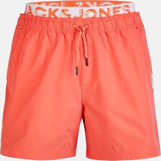 Short homme Jack & Jones MAUI JJSWIM coupe regular Rouge L Adultes