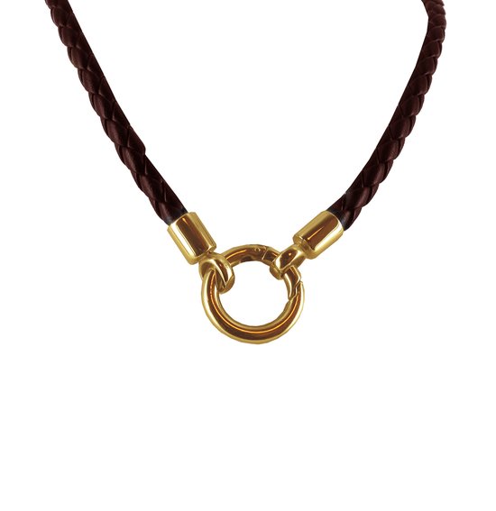 LOCKits 980600267 - Collier en acier - 75 cm - Doré