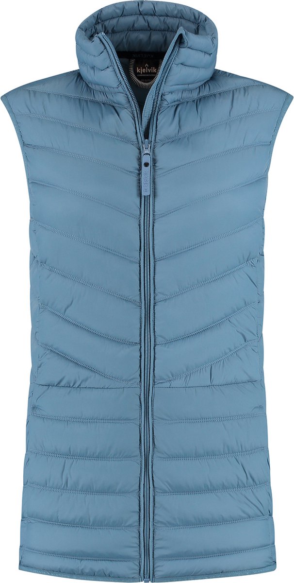 Kjelvik Outdoorbodywarmer Soof Blauw