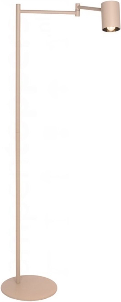 Freelight Vloerlamp Picchio Crème Zwenkarm LED 5.4 Watt incl. Touchdimmer
