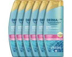 DermaXPro by Head & Shoulders Sensitive Anti-roos Shampoo met Manukahoning - 6 x 250ml