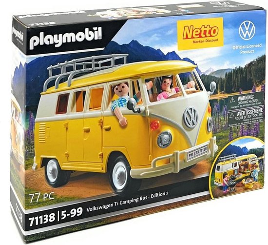 Playmobil 71138 - Volkswagen T1 Campingbus V2.