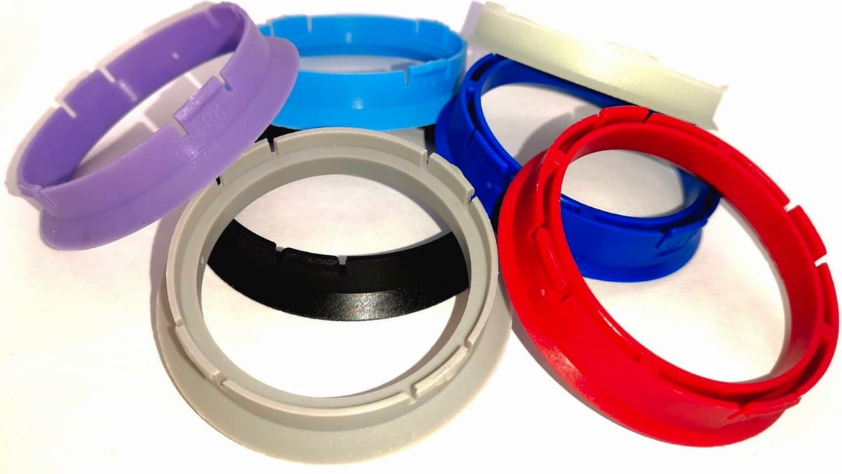 Set Naafringen Centreerringen - ABS Poly 63.3 - 58.6 (4ST)