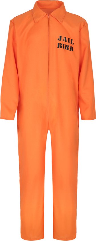 Joya Kids® Costume Pénal Adultes | Salopette Oranje | Déguisement de prisonnier | Déguisements | Costume de carnaval | Unisexe | Taille XL