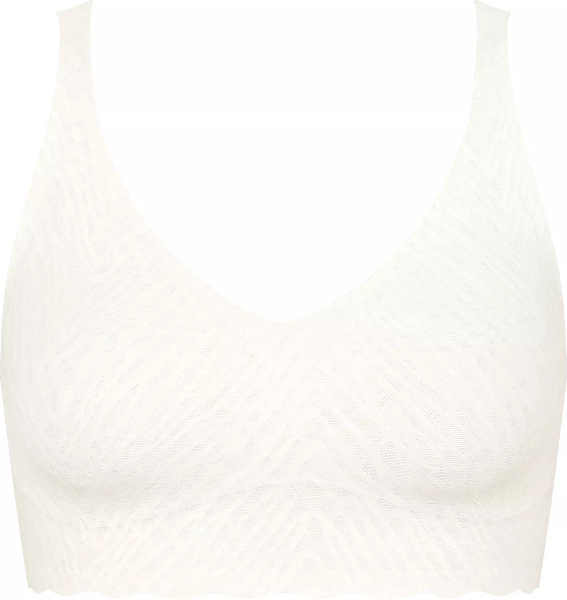 sloggi ZERO Feel Bliss Soft bra Dames Beha - WIT -